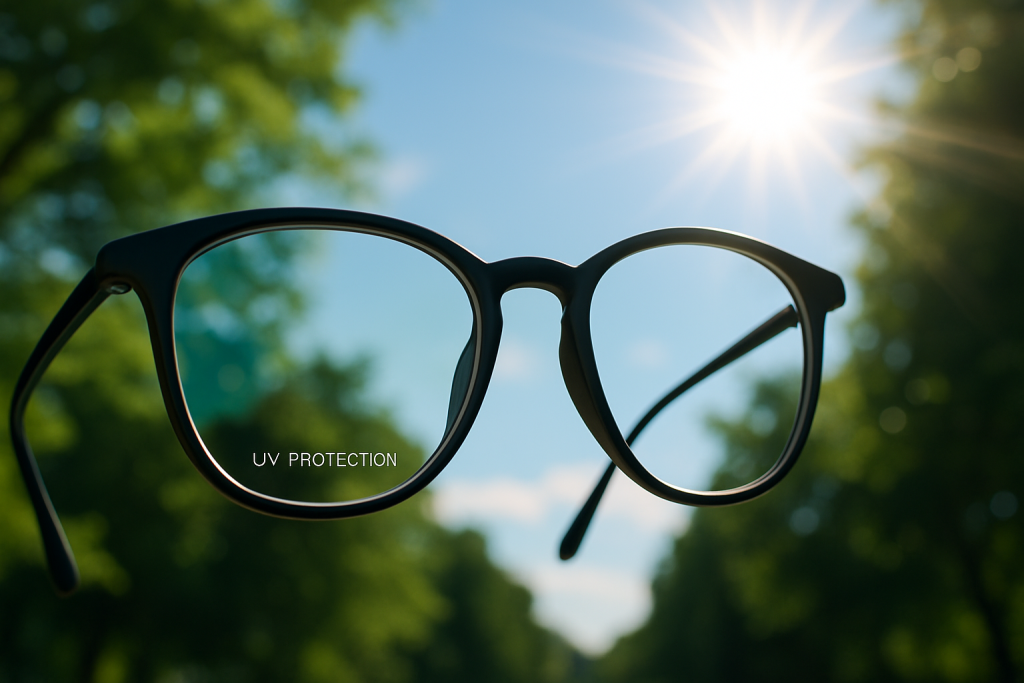  "lensa anti-UV", "perlindungan UV"