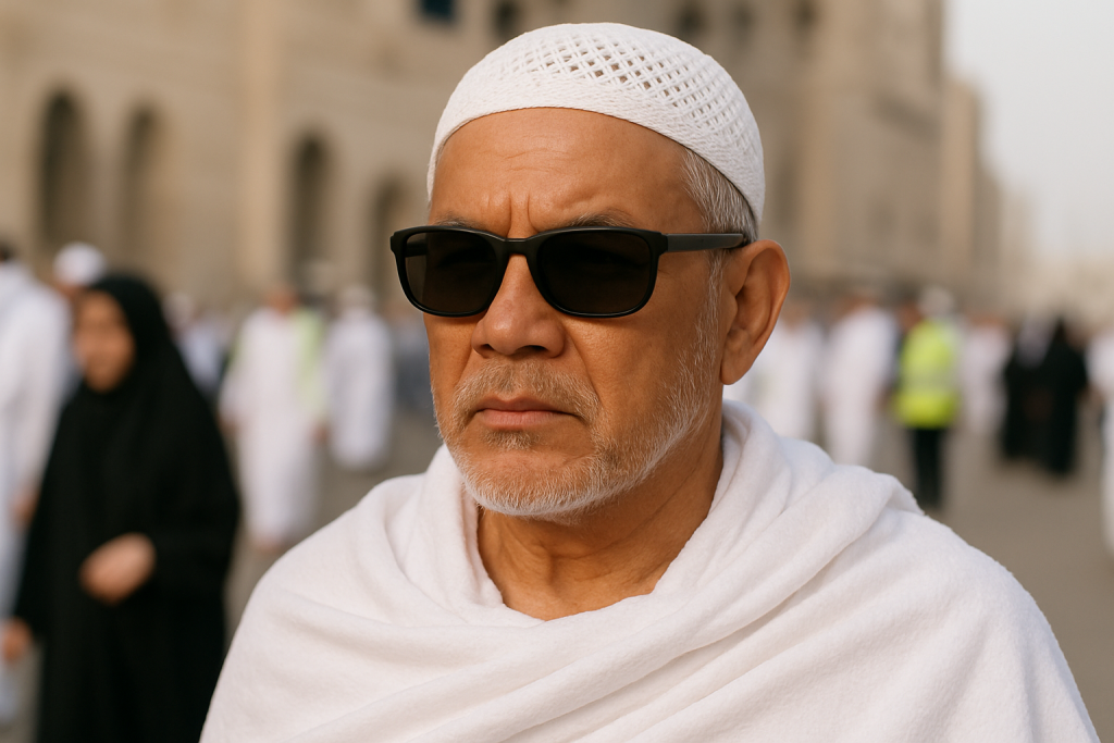 cermin mata sunglasses jemaah haji