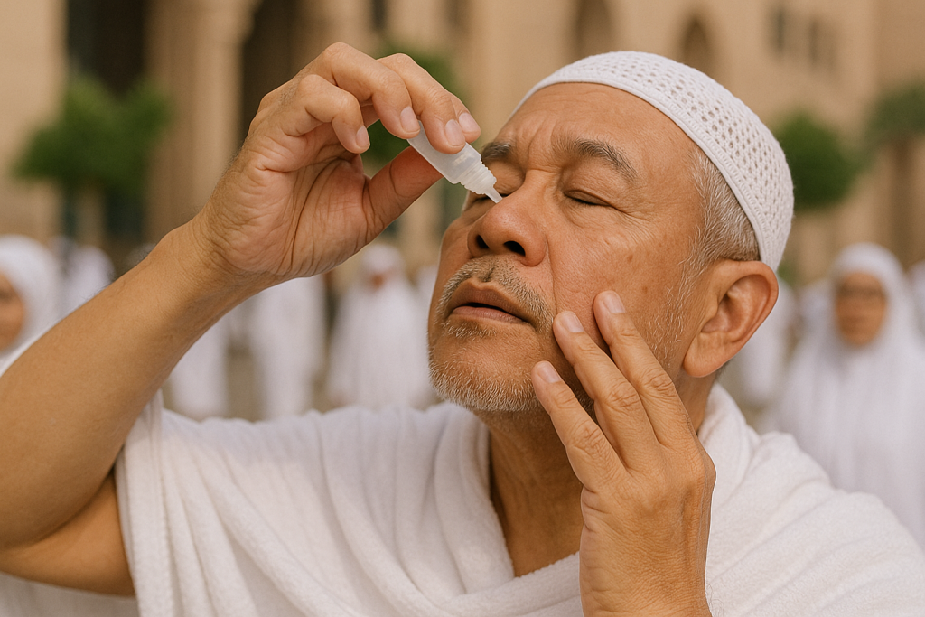  petua jaga mata semasa haji