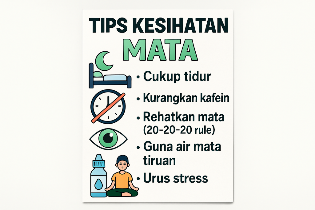 mata bergetar