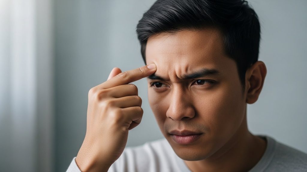 Sakit bahagian kening