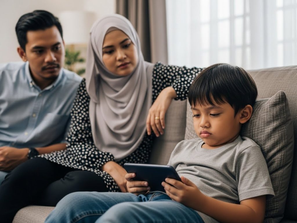 Anak Terlalu Lama Dengan Skrin